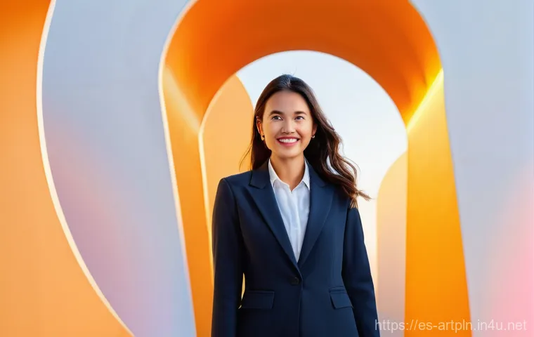 미술문화기획사 자격증 취득 방법 - **A confident cultural manager stepping through a metaphorical archway of light, representing new op...